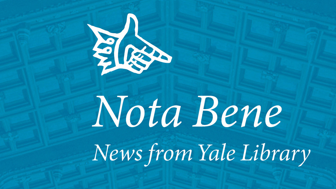 The Nota Bene logo with blue background.
