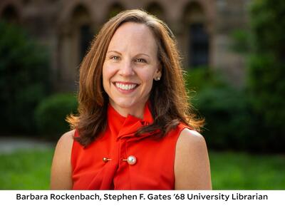 Barbara Rockenbach, Stephen F. Gates '68 University Librarian